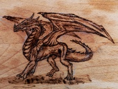 Cuttingboard dragon