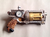 Steampunk Nerf Gun Nerfgun Maverick REV- modifiziert